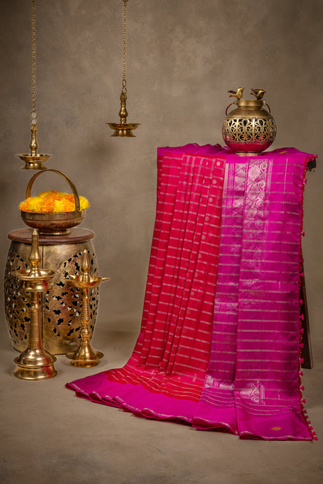 Gadwal handloom Pure Silk saree