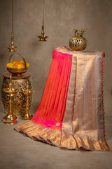 Gadwal handloom Pure Silk saree