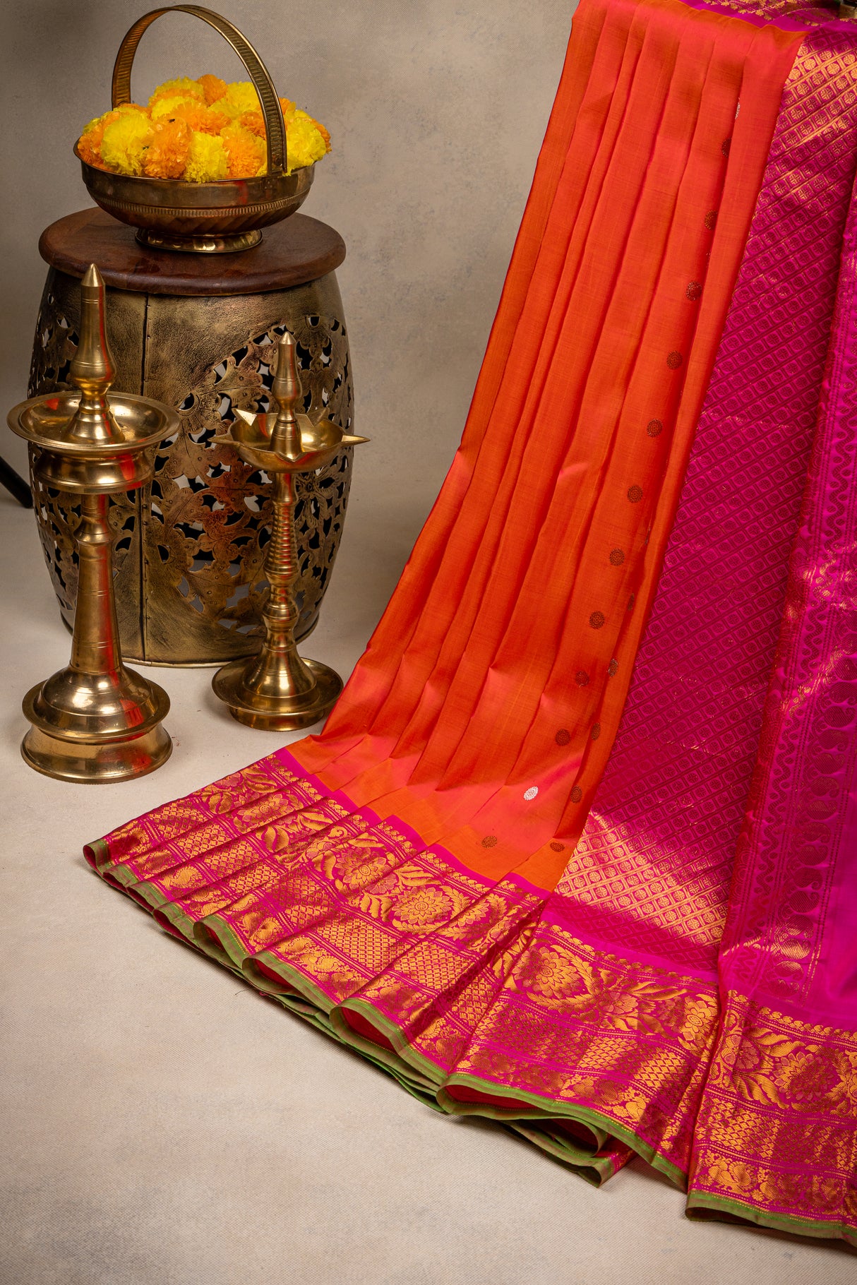 Gadwal handloom Pure Silk saree