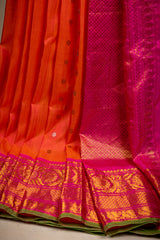 Gadwal handloom Pure Silk saree