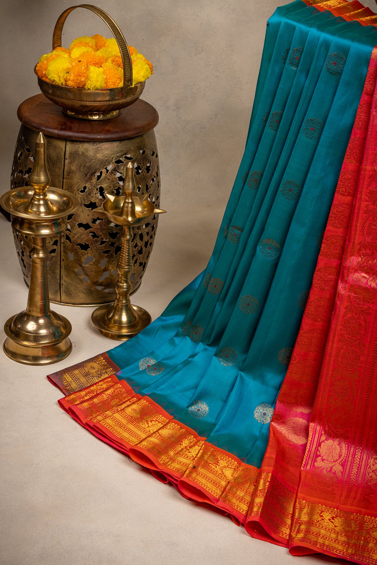 Gadwal handloom Pure Silk saree