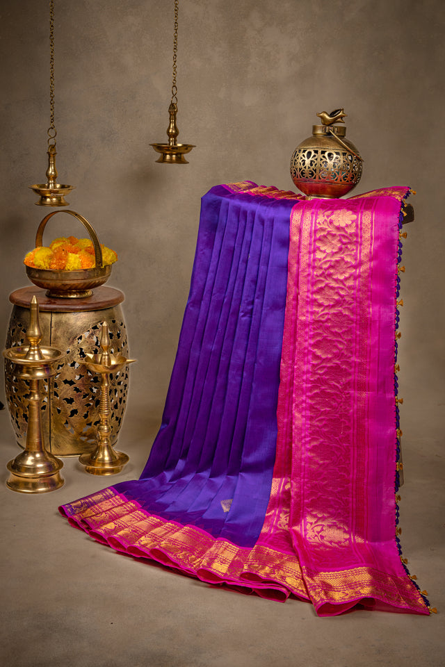 Gadwal handloom Pure Silk