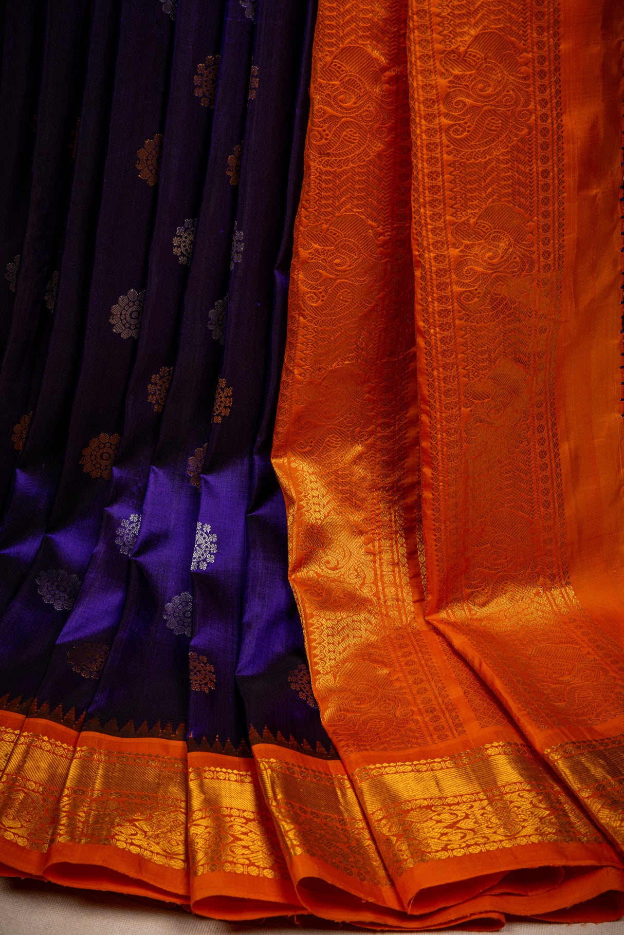 Gadwal handloom Pure Silk