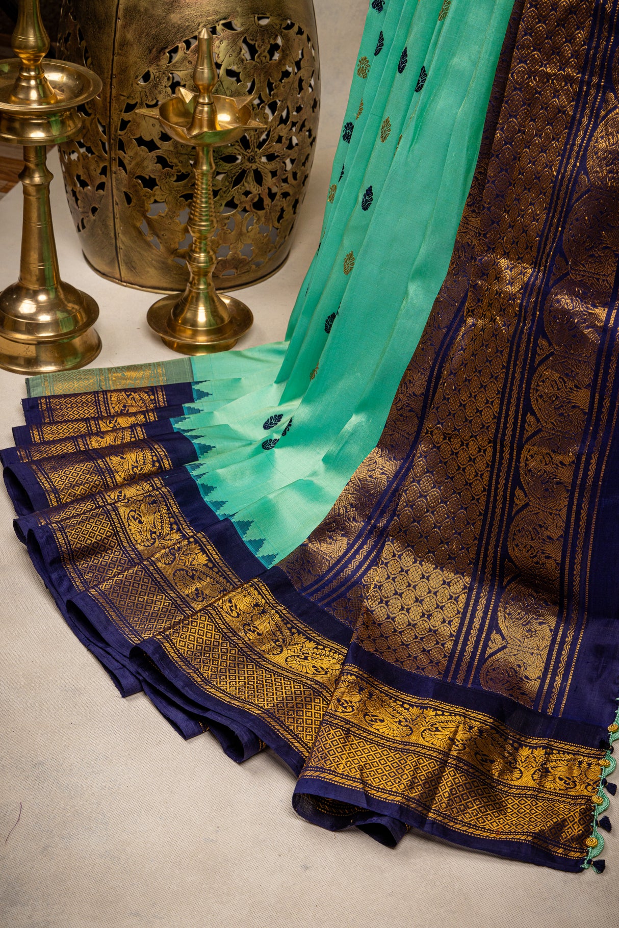 Gadwal handloom Pure Silk 