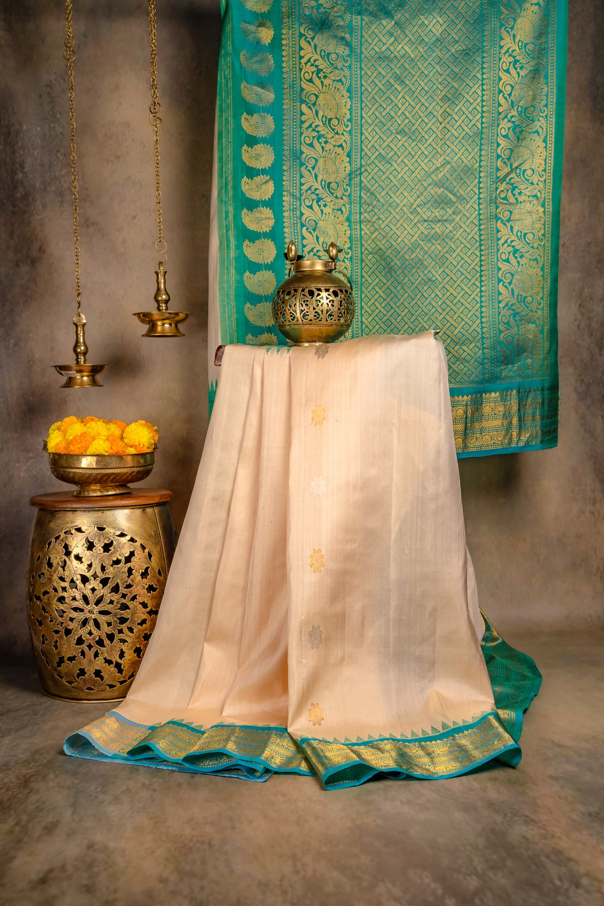 Gadwal Handloom Pure Silk 