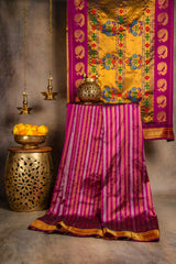 Maharani Paithani Handloom Brocade Pure Silk 