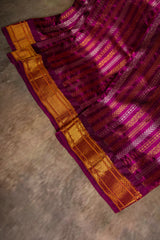 Maharani Paithani Handloom Brocade Pure Silk 