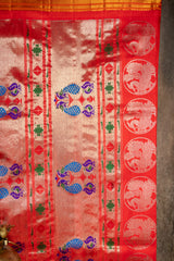 Tissue Maharani Handloom Paithani AUS