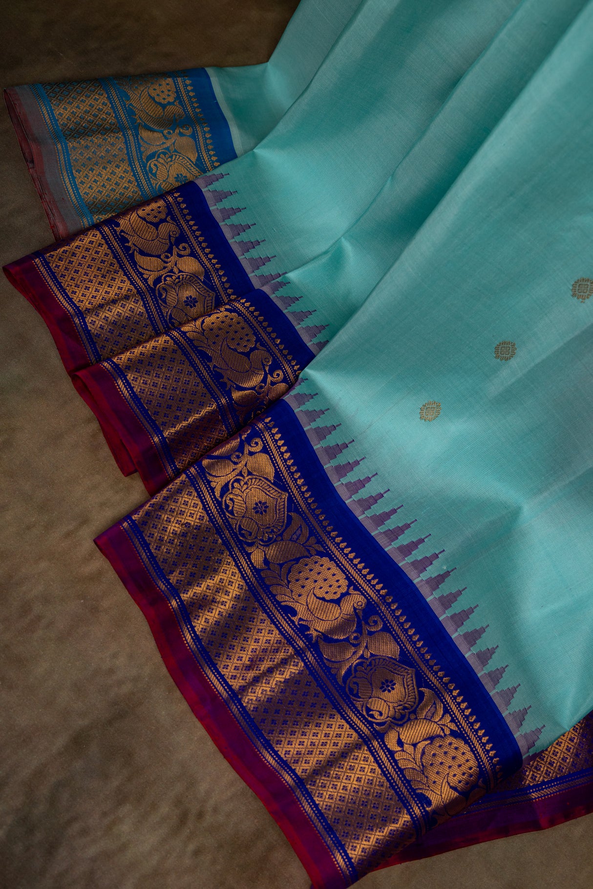 Gadwal Handloom Pure Silk saree