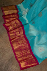 Gadwal Handloom Pure Silk saree