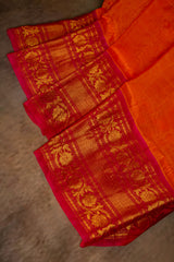 Gadwal Handloom Pure Silk saree