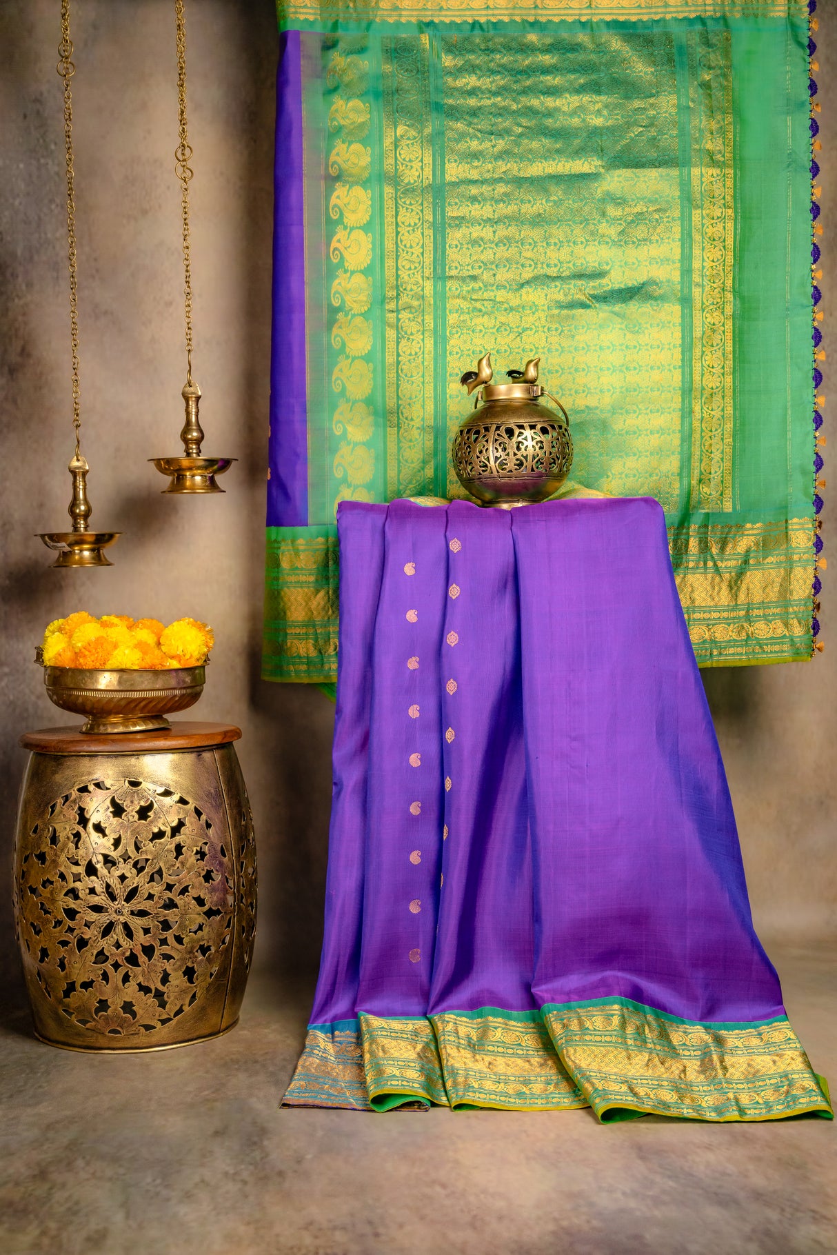 Gadwal Handloom Pure Silk saree