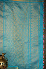 Gadwal Handloom Pure Silk saree