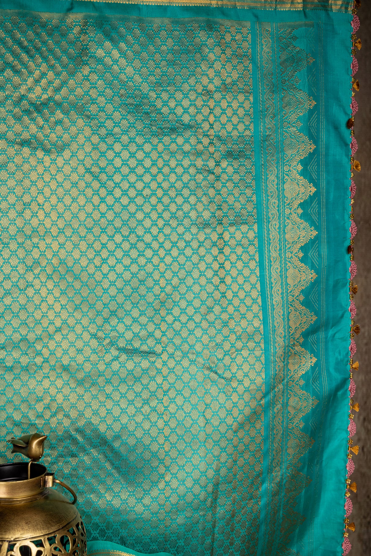 Gadwal Handloom Pure Silk saree