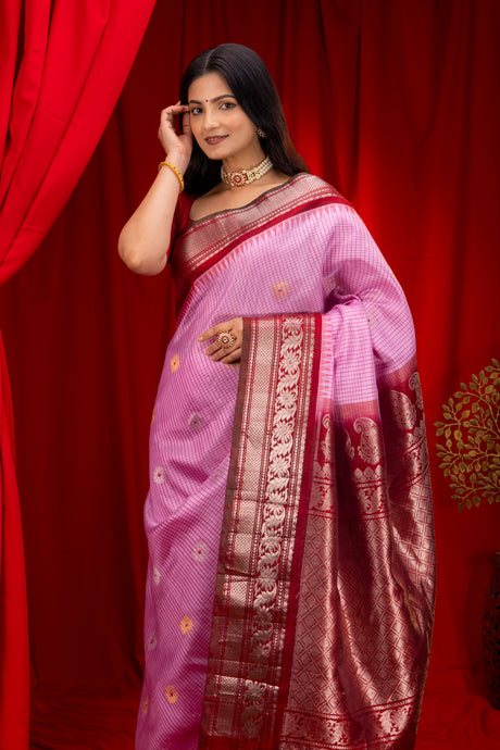 Gadwal Handloom Pure Silk