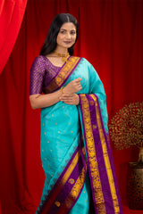 Gadwal Handloom Pure Silk saree