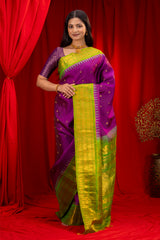 Gadwal Handloom Pure Silk saree