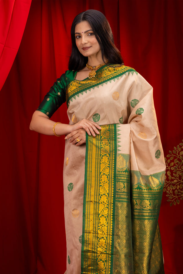 Gadwal Handloom Pure Silk saree