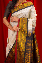 Gadwal Handloom Pure Silk saree