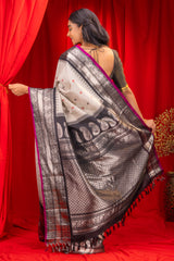 Gadwal Handloom Pure Silk saree