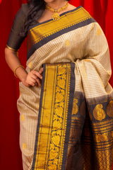 Gadwal Handloom Pure Silk Saree