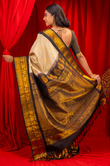 Gadwal Handloom Pure Silk Saree