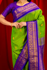 Gadwal Handloom Pure Silk Saree