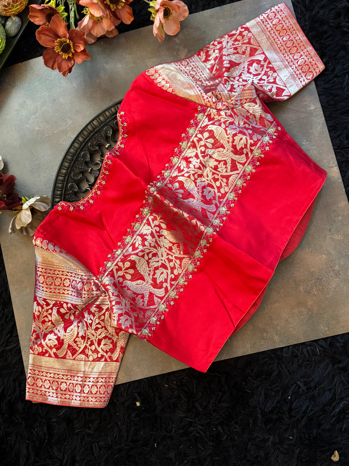 Pink Venkatagiri Pure SIlk Handloom