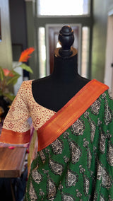 Kalamkari Chinuri Silk