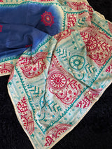 Blue Gachi Lambani Kutch Work