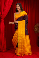  Gadwal Handloom Pure Silk Saree