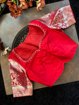 Pink Venkatagiri Pure SIlk Handloom
