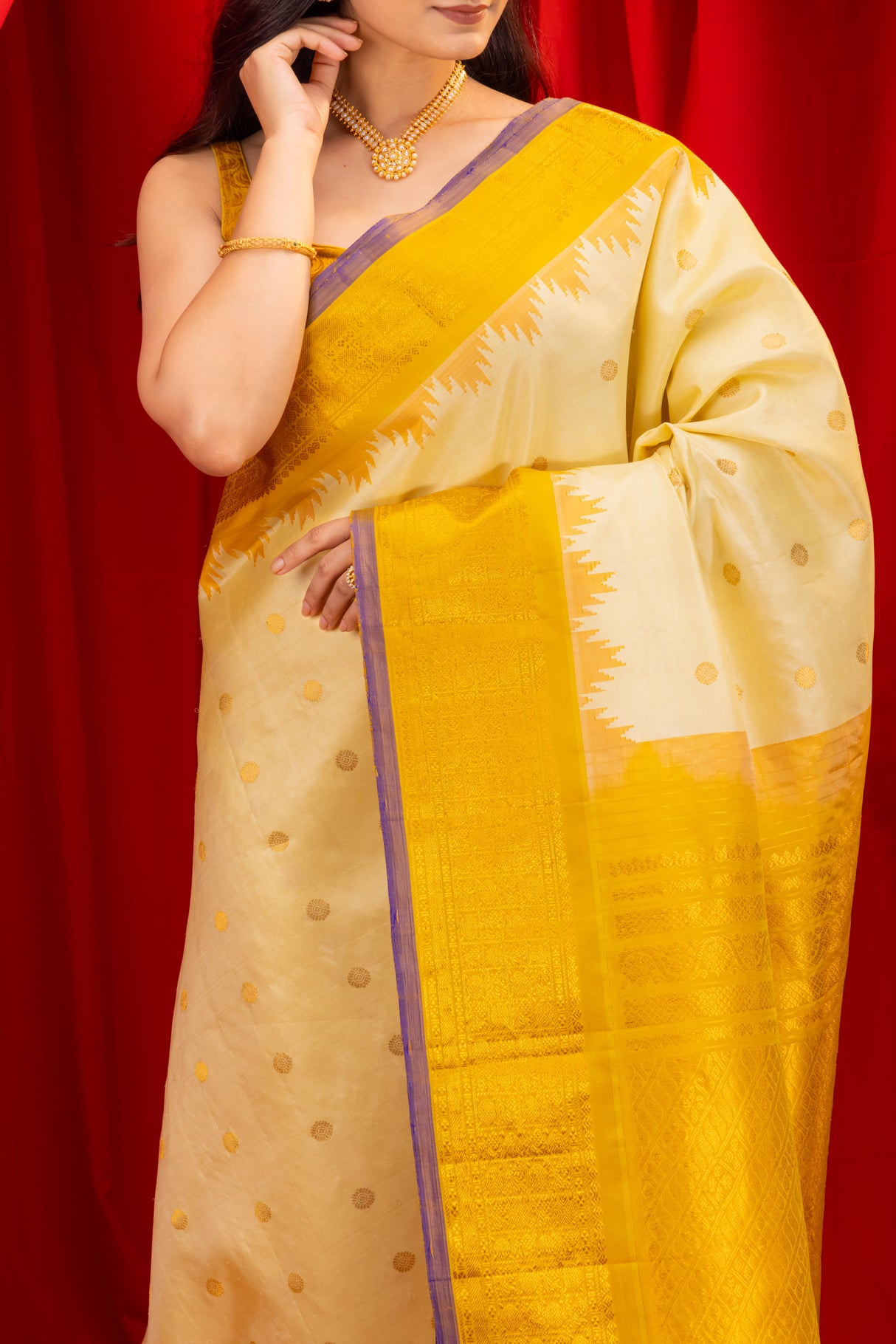  Gadwal Handloom Pure Silk Saree