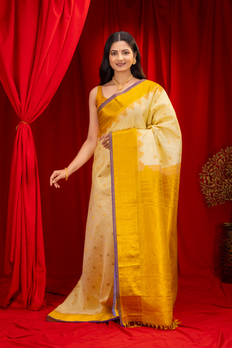  Gadwal Handloom Pure Silk Saree