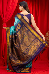  Gadwal Handloom Pure Silk Saree