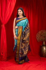  Gadwal Handloom Pure Silk Saree