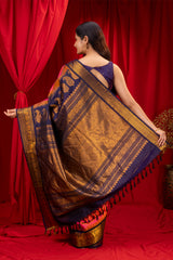  Gadwal Handloom Pure Silk Saree