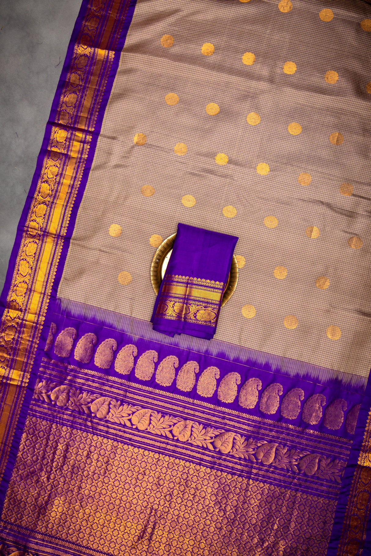 Gadwal handloom Pure Silk