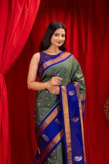  Gadwal Handloom Pure Silk Saree