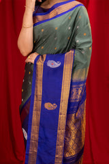  Gadwal Handloom Pure Silk Saree