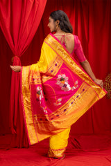  Gadwal Handloom Pure Silk Saree