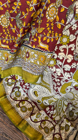 Kalamkari Chinuri Silk