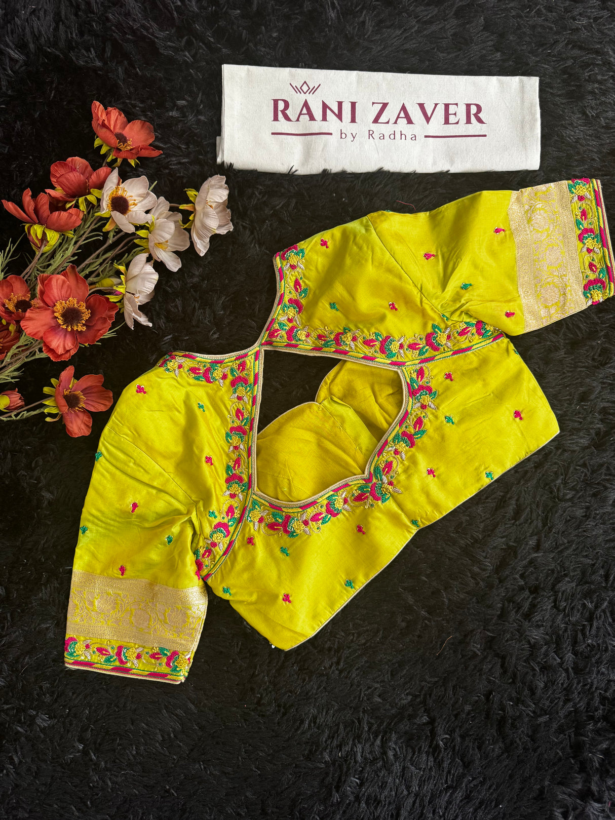 Parrot Green Pure Banaras Katan Silk