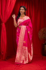  Gadwal Handloom Pure Silk Saree