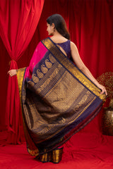  Gadwal Handloom Pure Silk Saree