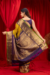 Gadwal Handloom Pure Silk Saree