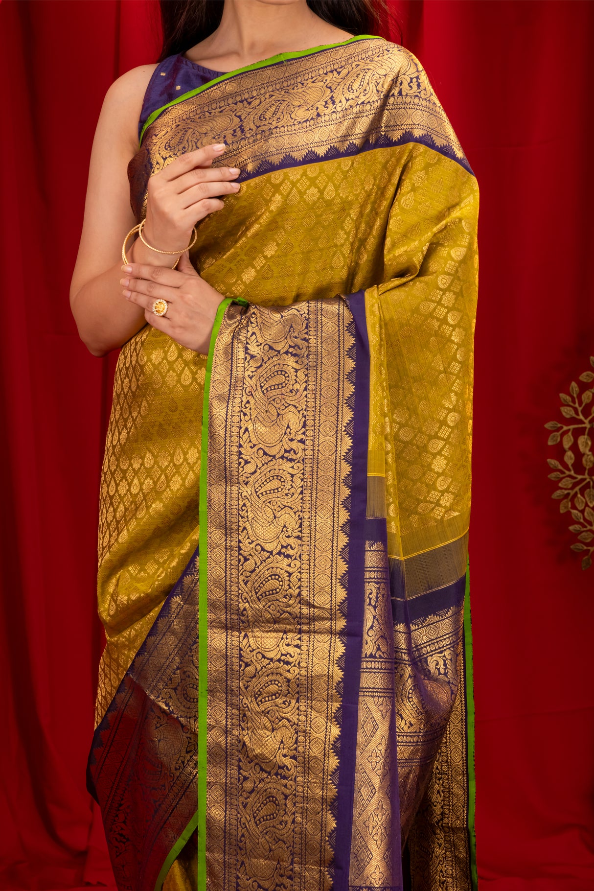 Gadwal Handloom Pure Silk Saree