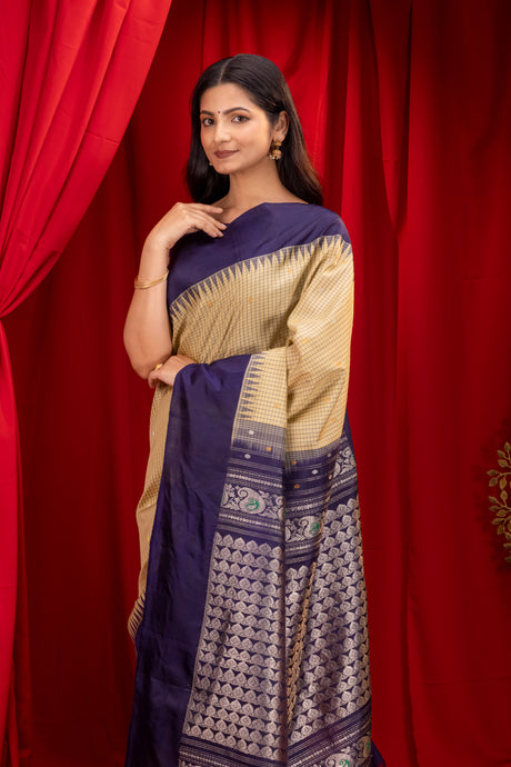 Gadwal Handloom Pure Silk Saree