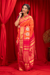 Gadwal Handloom Pure Silk Saree