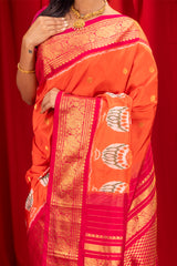 Gadwal Handloom Pure Silk Saree